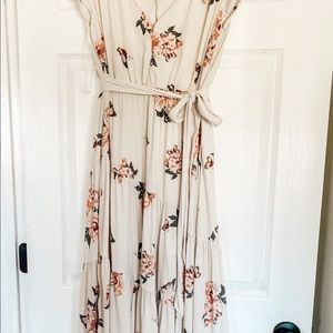 Free People Floral maxi dress